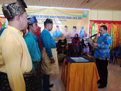 Bupati Inhil Harapkan Kontribusi IKA UR Dalam Membantu Pembangunan Sampai ke Desa